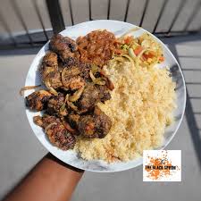 Attieke+alloco+choukouya boeuf