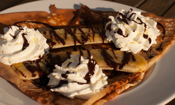 Chocolat banane chantilly