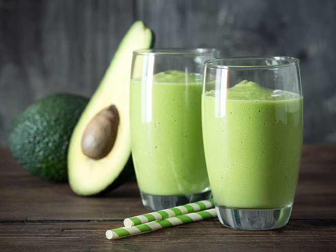 Smoothie à l'avocat
