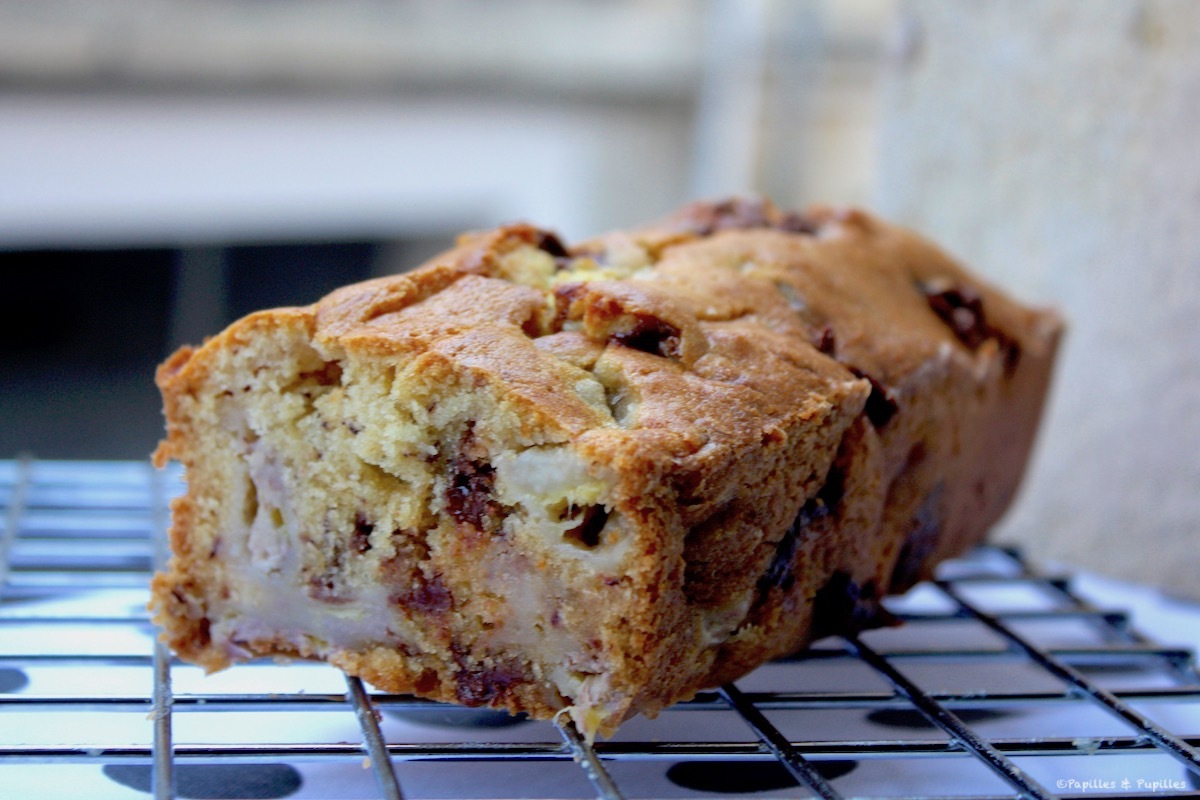 Cake chocolat banane