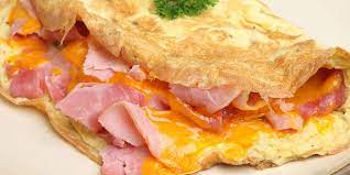 Omelettes jambon+ fromage