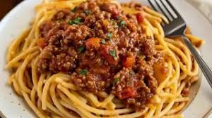 Spaghetti bolognaise